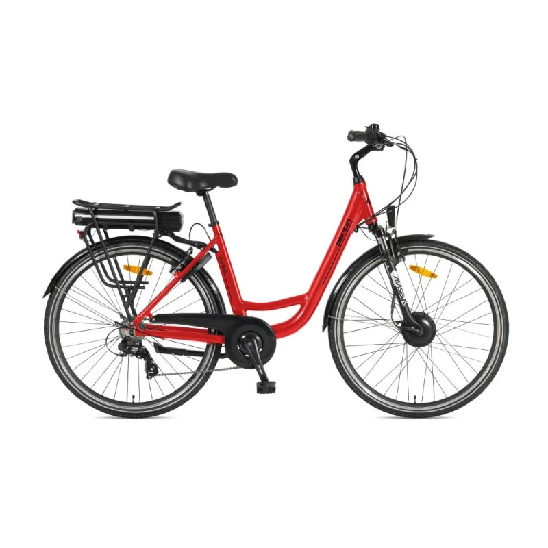 BERTIN URBAN FIRST 700c CITY E-BIKE BRIGHT RED - SIZE M