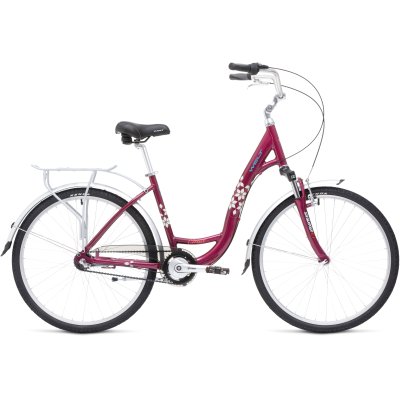 WELT GRACE 3 UNISEX HYBRID BIKE PURPLE - ONE SIZE