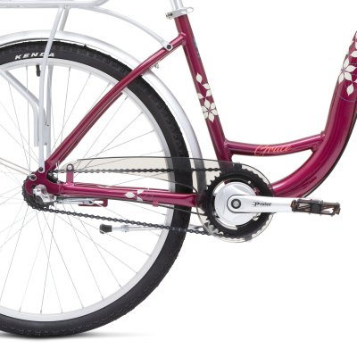 WELT GRACE 3 UNISEX HYBRID BIKE PURPLE - ONE SIZE