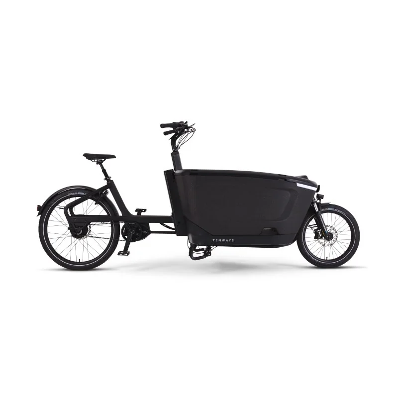 E-BIKE CARGO LONGTAIL TENWAYS CARGO ONE SCHWARZ