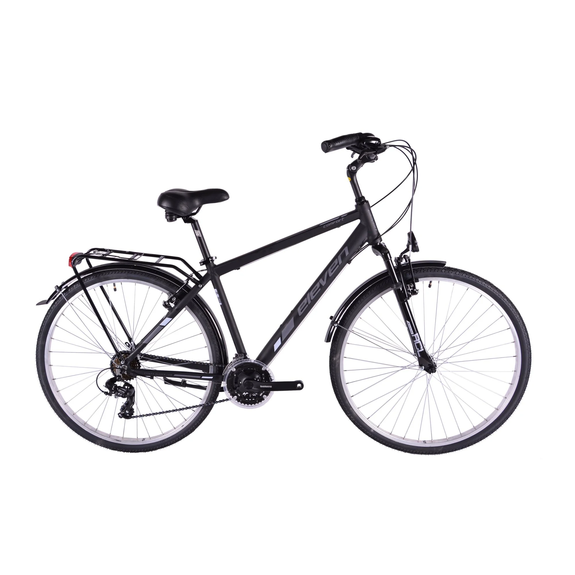 STADTRAD ELEVEN COMFORT 700 21G HERREN SCHWARZ / MATT GRAU – EINHEITSGRÖSSE