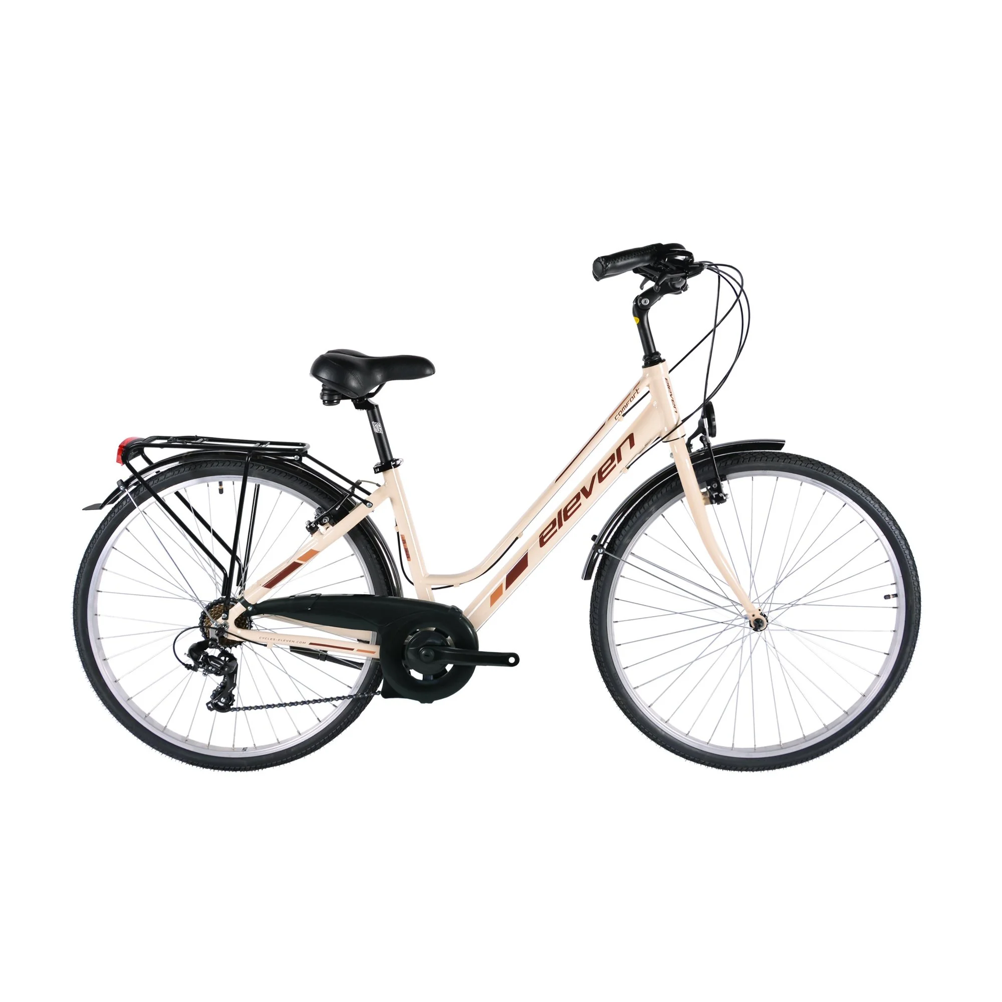 VÉLO DE VILLE ELEVEN COMFORT 700 7V FEMME – TAILLE UNIQUE