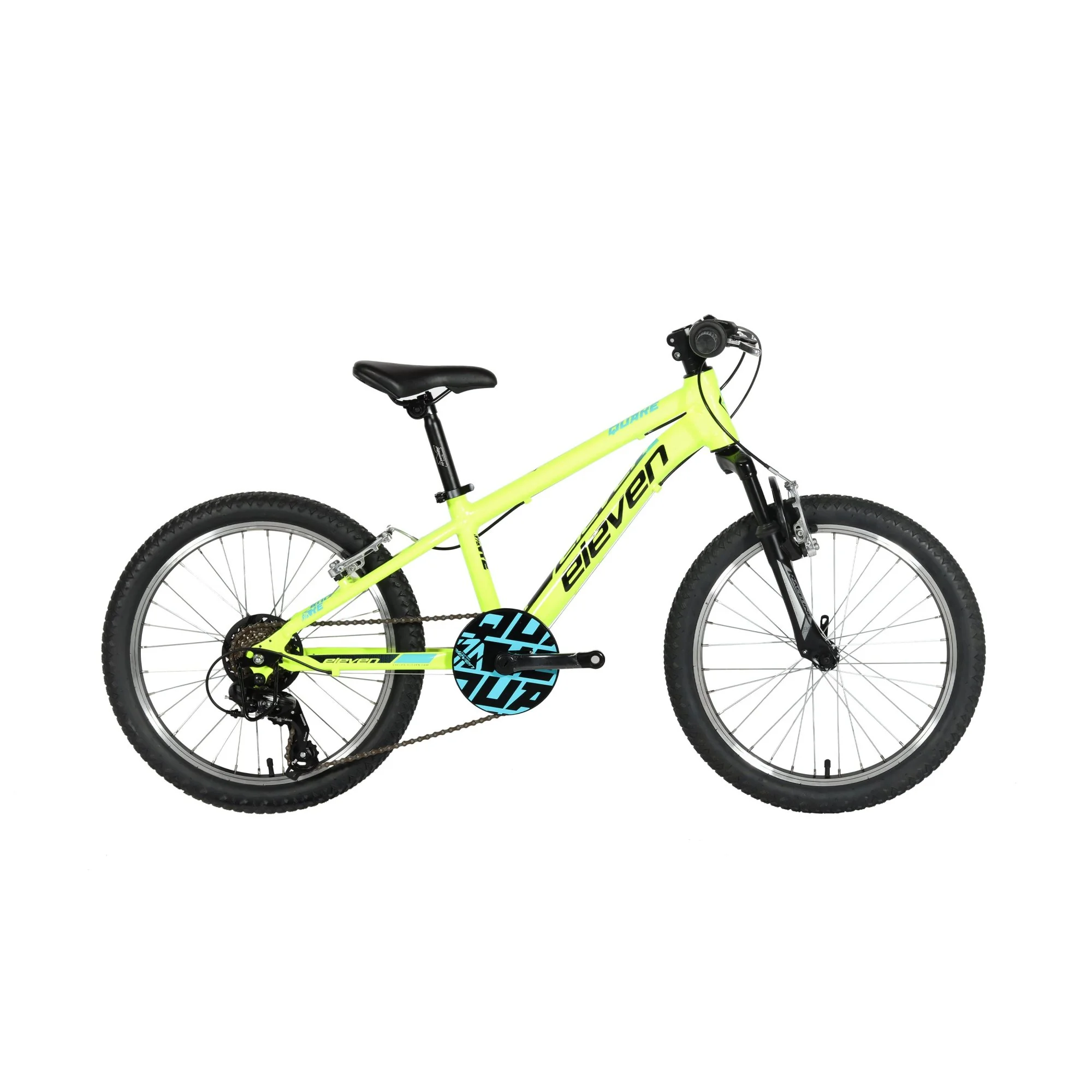 BICICLETA JUNIOR ELEVEN QUAKE 20" MENINO AMARELO NEON - TAMANHO ÚNICO