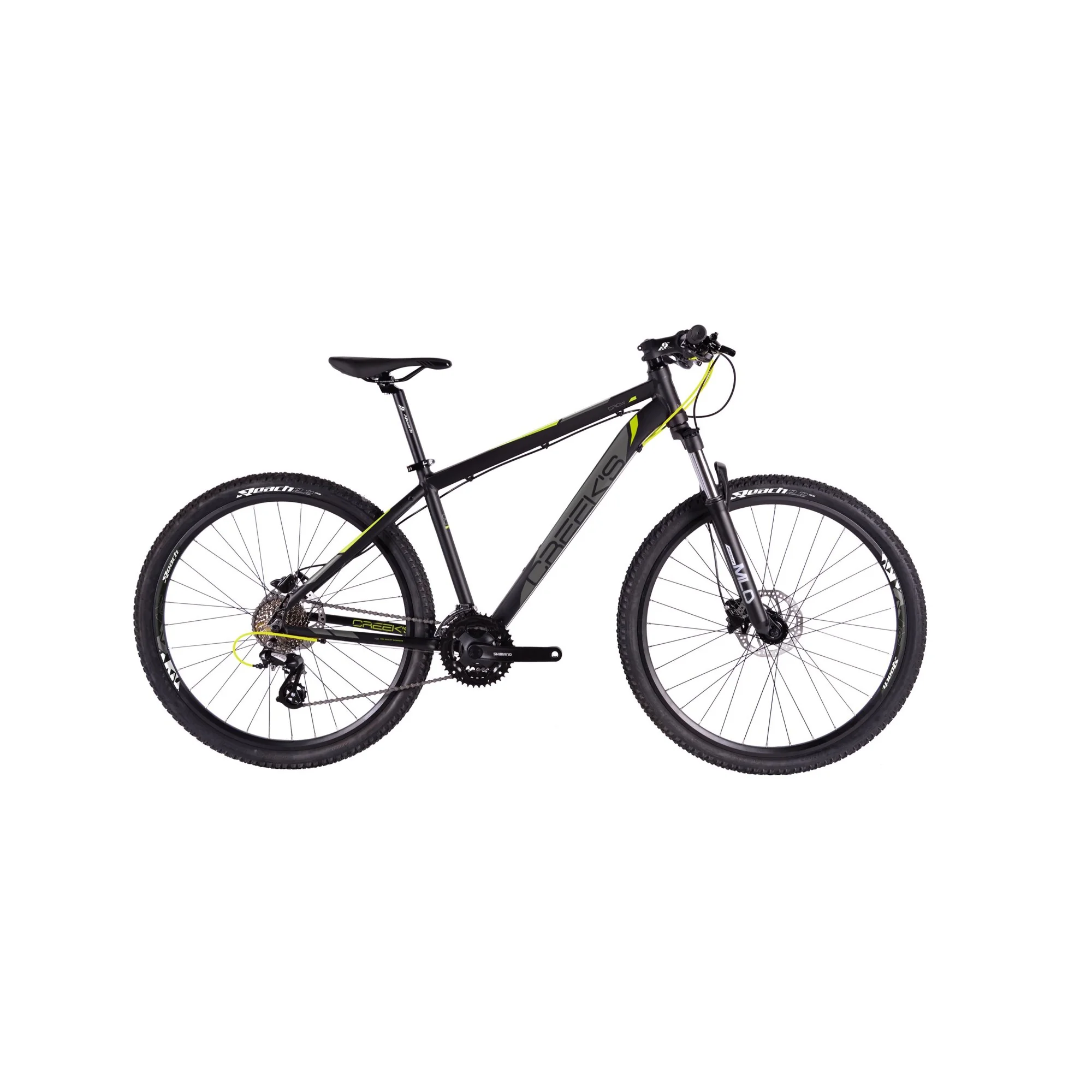 CREEKS CROW 27.5" 2.0 MEN'S MOUNTAIN BIKE MATTE BLACK