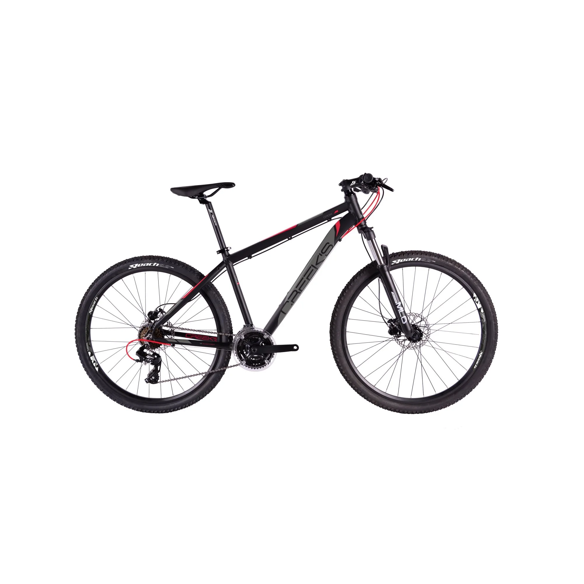 CREEKS CROW 27.5" 1.0 MEN'S MOUNTAIN BIKE MATTE BLACK