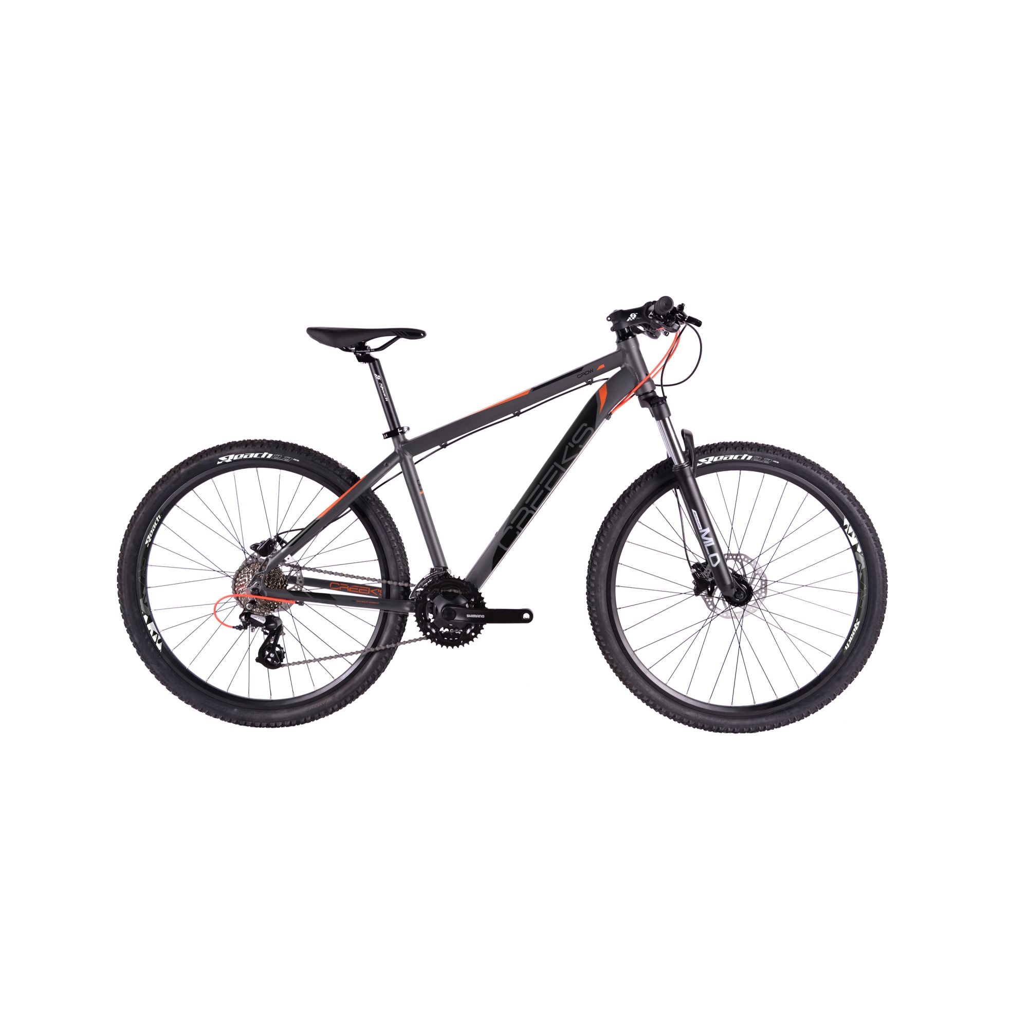 Vélo Creeks Crow Homme 2.0 29 15 AL Gris Brillant