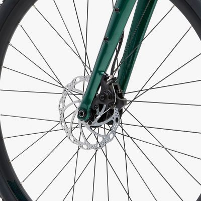 VÉLO GRAVEL WELT G80 UNISEXE VERT FONCÉ
