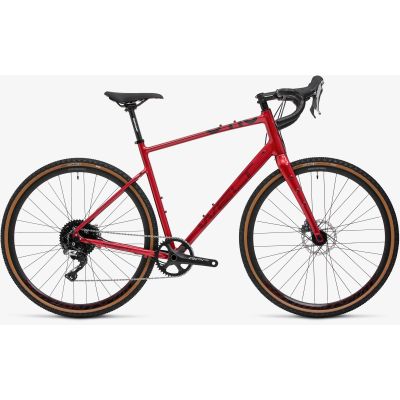 VÉLO GRAVEL WELT G110 UNISEXE ROUGE PROFOND