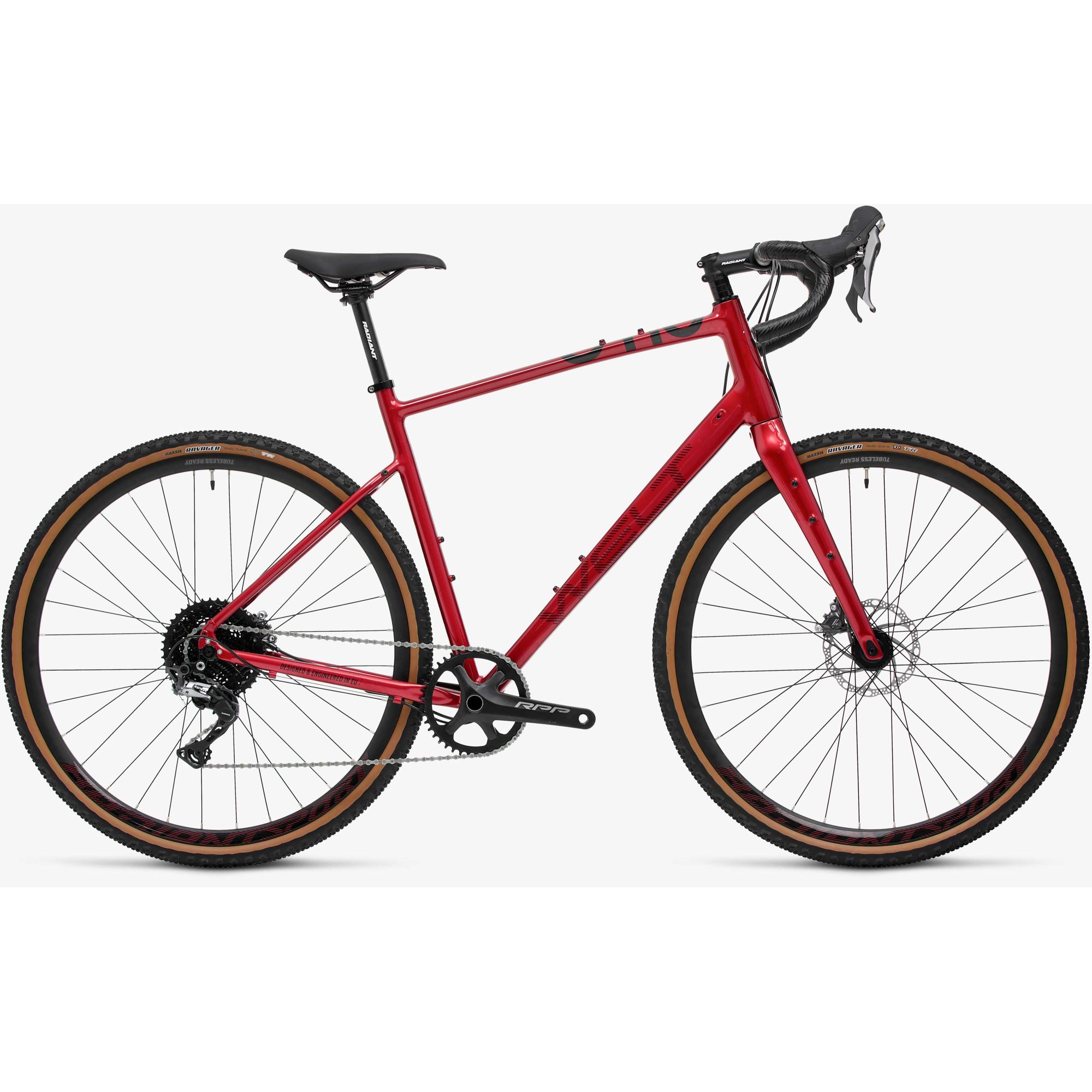 BICICLETA GRAVEL WELT G110 UNISEX ROJO PROFUNDO
